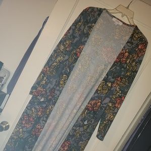 Lularoe cotton duster with pockets